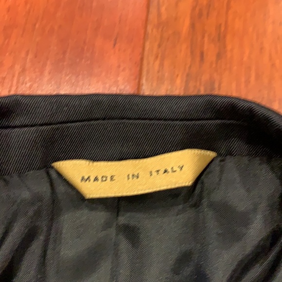 Men’s Donna Karen blazer size 44 black - Picture 2 of 5